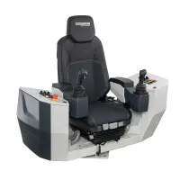 Gessmann KST30 stoel stof/leer US.290354 Kraanstoel